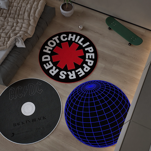 Music, Album Cover, and CD Rugs – Duct Rug Carpet