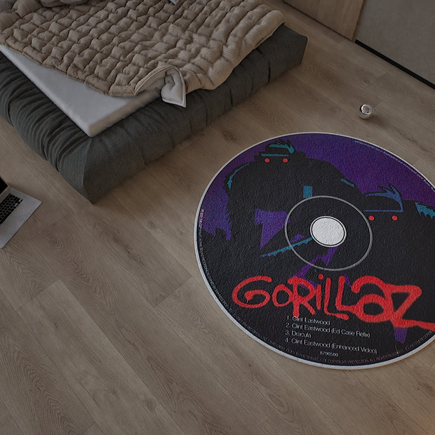 Gorillaz CD Rug, Album Cover Teppich, Music Decoration