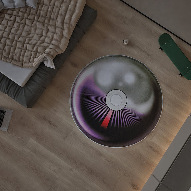Tame Impala Currents CD Rug, Album Cover Round Carpet, Music Decoration Rug