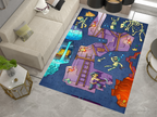 Minecraft Dungeon Adventure Custom Rug – Perfect for Gamers and Adventurers Carpet