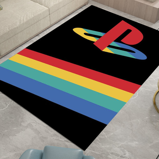Playstation Rug, Gamer Decoration Carpet, Gaming Room Deco
