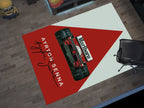 Ayrton Senna F1 Custom Rug – Formula 1 Icon Room Decor for Racing Fans, Garage Carpet