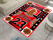 Nike Jordan-Inspired Custom Rug – Iconic Basketball Design for Your Space, GYM Carpet