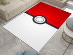 Pokémon Poké Ball Rug – Perfect for Trainers and Fans, Anime Carpet