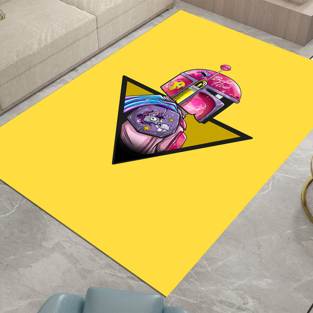 Star Wars x Love Custom Rug – Bold Galactic Romance Vibes, Geek Carpet Gift