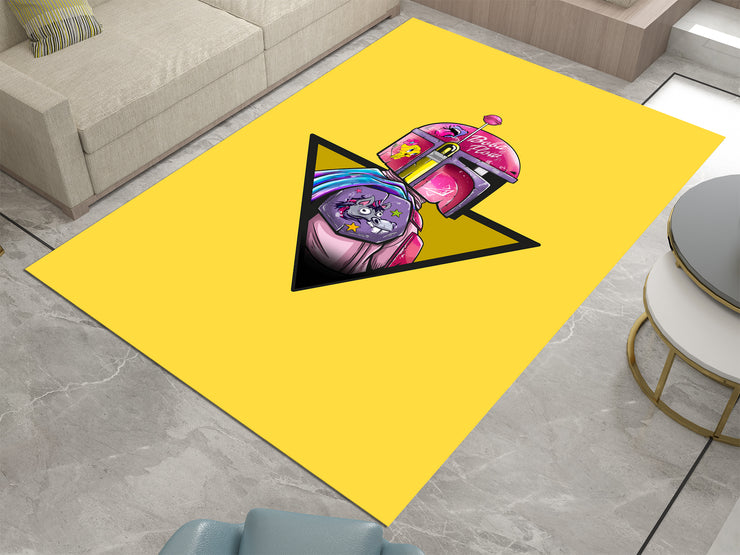 Star Wars x Love Custom Rug – Bold Galactic Romance Vibes, Geek Carpet Gift