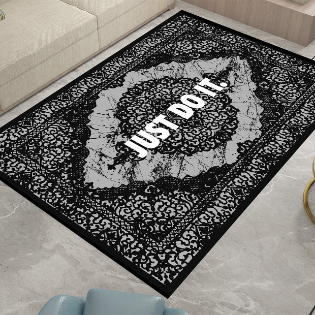 Nike "Just Do It" Custom Rug – Bold Statement Piece for Your Space, Cultural Mixed Nike Carpet