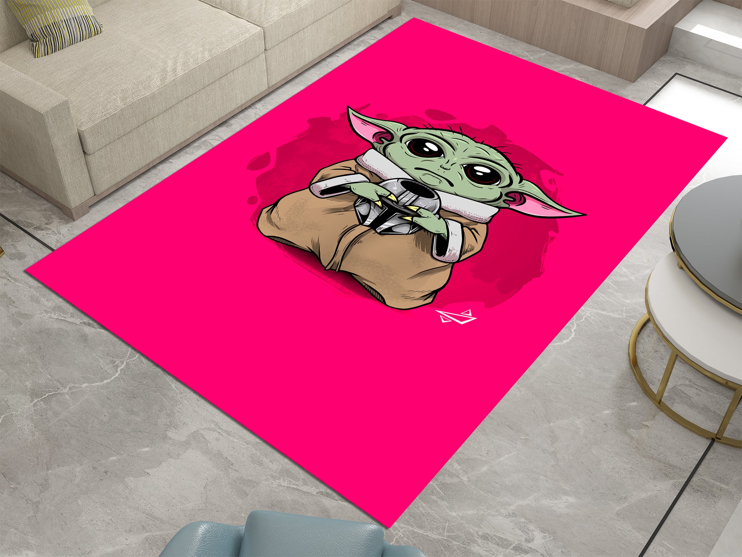 Star Wars x Love Custom Rug – Bold Galactic Romance Vibes, Geek Carpet Gift