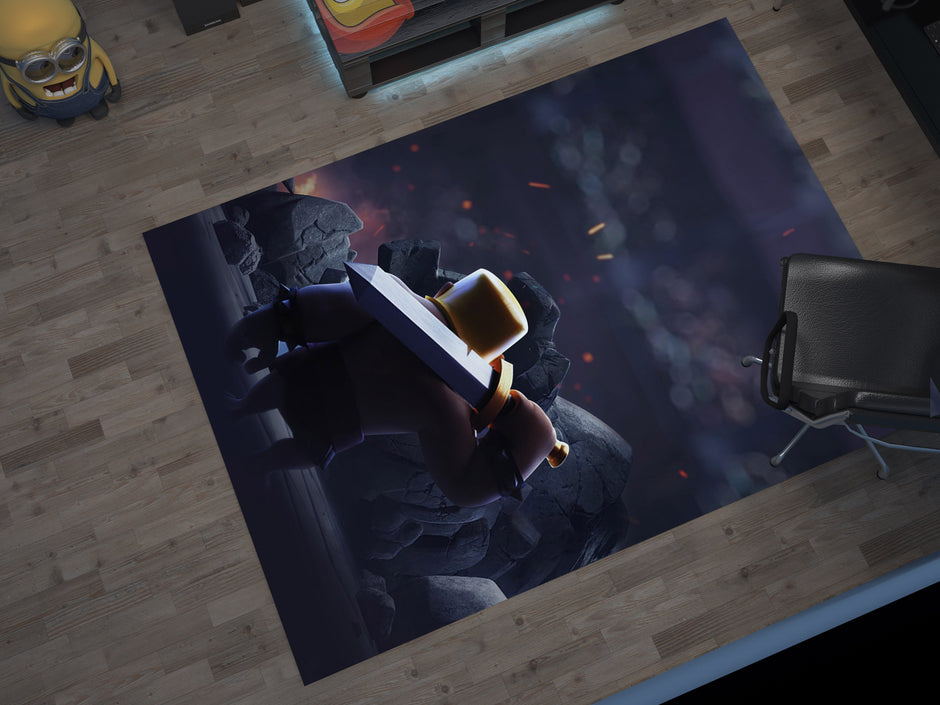 Clash Royale Rug, Gamer Carpet, Battle Arena Inspired Decor