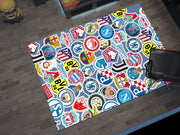 Champions League Teams Custom Rug – Football Club Logos Room Decor, European Football Carpet