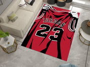 Nike Jordan-Inspired Custom Rug – Iconic Basketball Design for Your Space, GYM Carpet