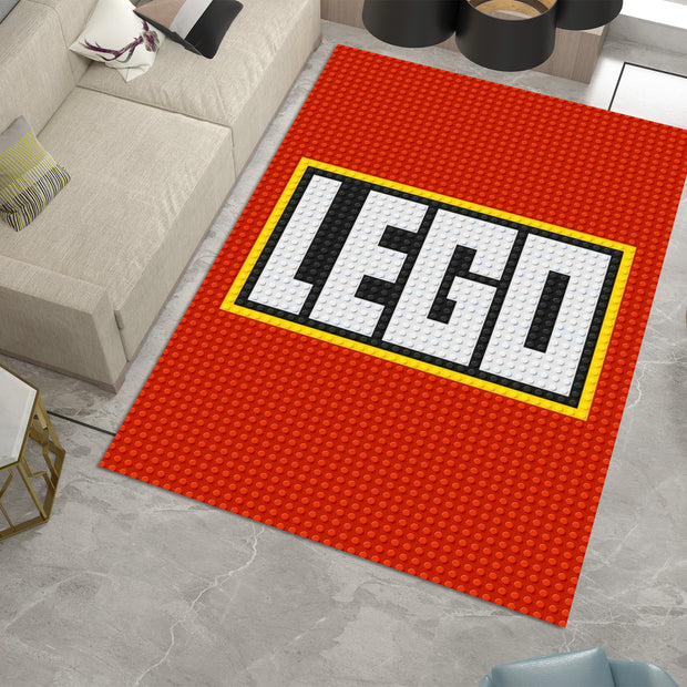 LEGO-Inspired Rug – The Perfect Decor for Builders and Dreamers, Kid's Room Carpet