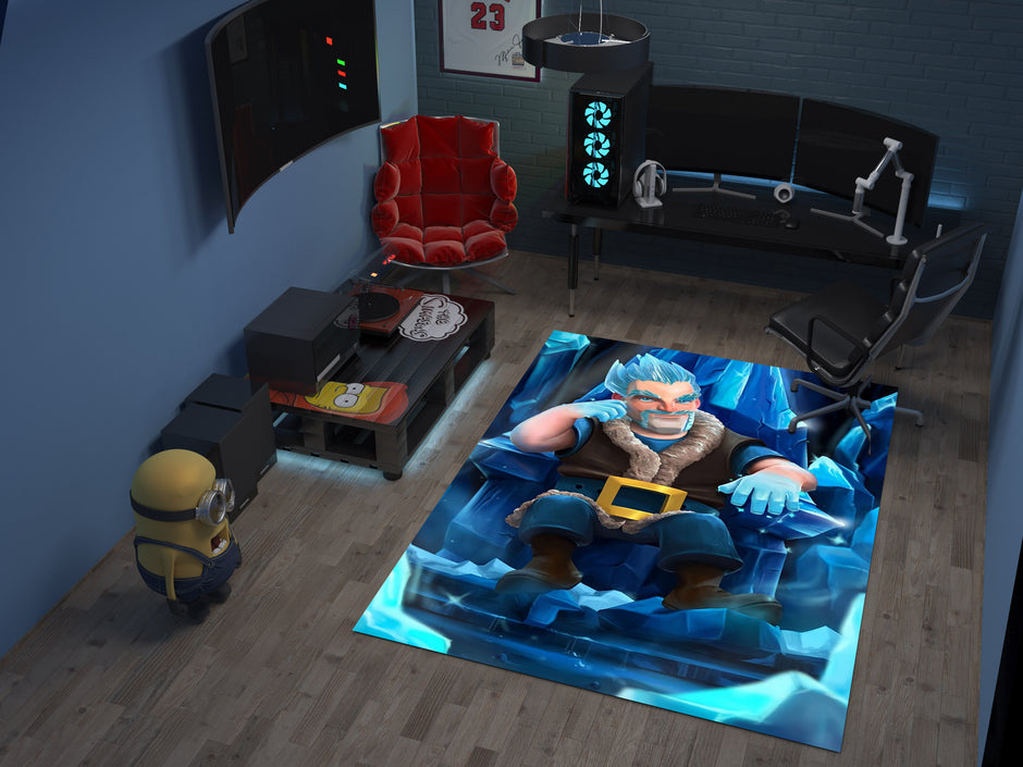 Clash Royale Rug, Gamer Carpet, Battle Arena Inspired Decor