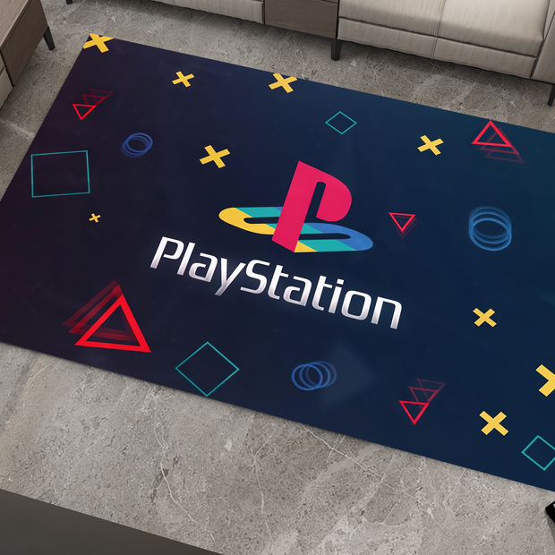 Playstation Rug, Gamer Decoration Carpet