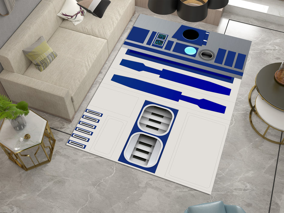 Star Wars R2-D2 Custom Rug – A Must-Have for Galactic Fans, Star Wars Carpet