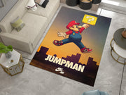 Nike Air Jumpman x Super Mario Rug – The Ultimate Crossover Carpet for Gamers and Sneakerheads