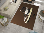 Nike Air Jordan 1 Travis Scott Rug – Perfect for Sneakerheads and Streetwear Lovers, Sneaker Carpet
