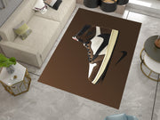 Nike Air Jordan 1 Travis Scott Rug – Perfect for Sneakerheads and Streetwear Lovers, Sneaker Carpet