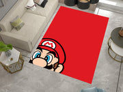 Super Mario Custom Rug – Fun and Playful Decor for Gamers, Gaming Carpet