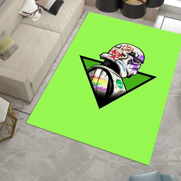 Star Wars x Love Custom Rug – Bold Galactic Romance Vibes, Geek Carpet Gift