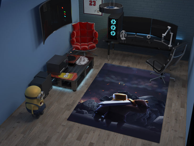 Clash Royale Rug, Gamer Carpet, Battle Arena Inspired Decor