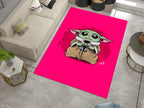 Star Wars x Love Custom Rug – Bold Galactic Romance Vibes, Geek Carpet Gift