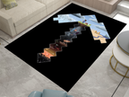 Minecraft Arrow Journey Custom Rug – Perfect for Gamers and Creators, Gamer Carpet