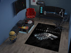 Winter is Coming Stark Sigil Custom Rug – Game of Thrones-Inspired Room Decor, GOT Carpet