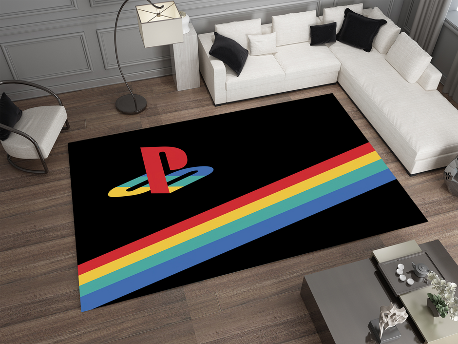 Playstation Rug, Gamer Decoration Carpet