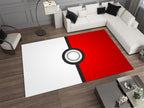 Pokémon Poké Ball Rug – Perfect for Trainers and Fans, Anime Carpet