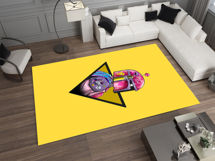 Star Wars x Love Custom Rug – Bold Galactic Romance Vibes, Geek Carpet Gift