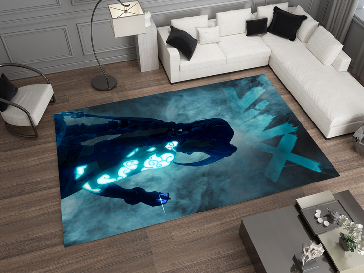 Arcane Jinx Rug, League of Legends Carpet, Gamer Rug Decoration