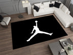 Nike Jordan-Inspired Custom Rug – Iconic Basketball Design for Your Space, GYM Carpet