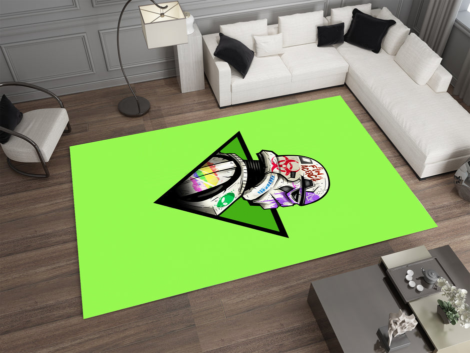 Star Wars x Love Custom Rug – Bold Galactic Romance Vibes, Geek Carpet Gift