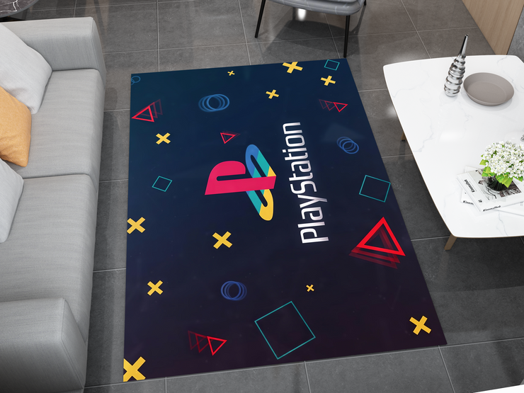 Playstation Rug, Gamer Decoration Carpet