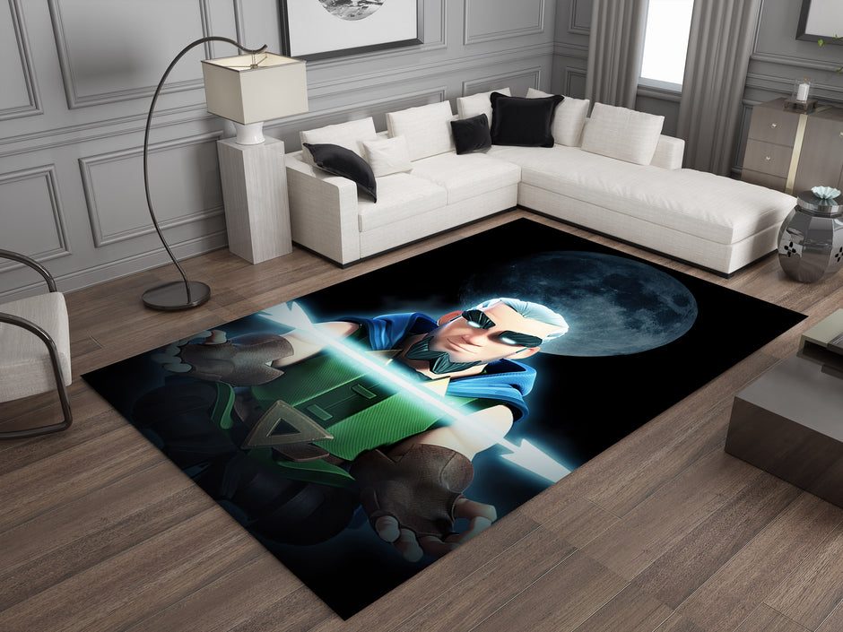 Clash Royale Rug, Gamer Carpet, Battle Arena Inspired Decor