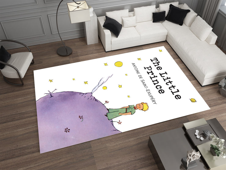 The Little Prince Rug – Whimsical Art for Your Home, Book Cover Carpet