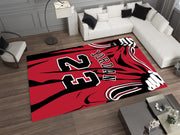 Nike Jordan-Inspired Custom Rug – Iconic Basketball Design for Your Space, GYM Carpet