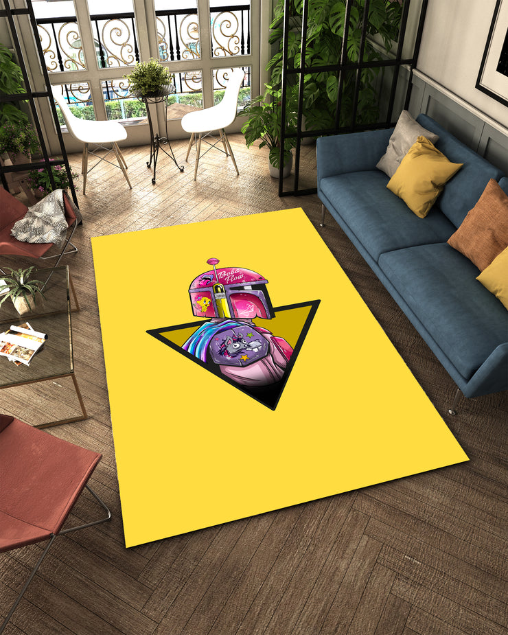 Star Wars x Love Custom Rug – Bold Galactic Romance Vibes, Geek Carpet Gift