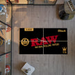 RAW Black Rug, Rolling Paper Decoration, High Quality Carpet
