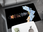 Minecraft Arrow Journey Custom Rug – Perfect for Gamers and Creators, Gamer Carpet