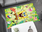 SpongeBob Rug, Cartoon-Inspired Carpet, Kids' Room Rug