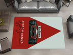 Ayrton Senna F1 Custom Rug – Formula 1 Icon Room Decor for Racing Fans, Garage Carpet