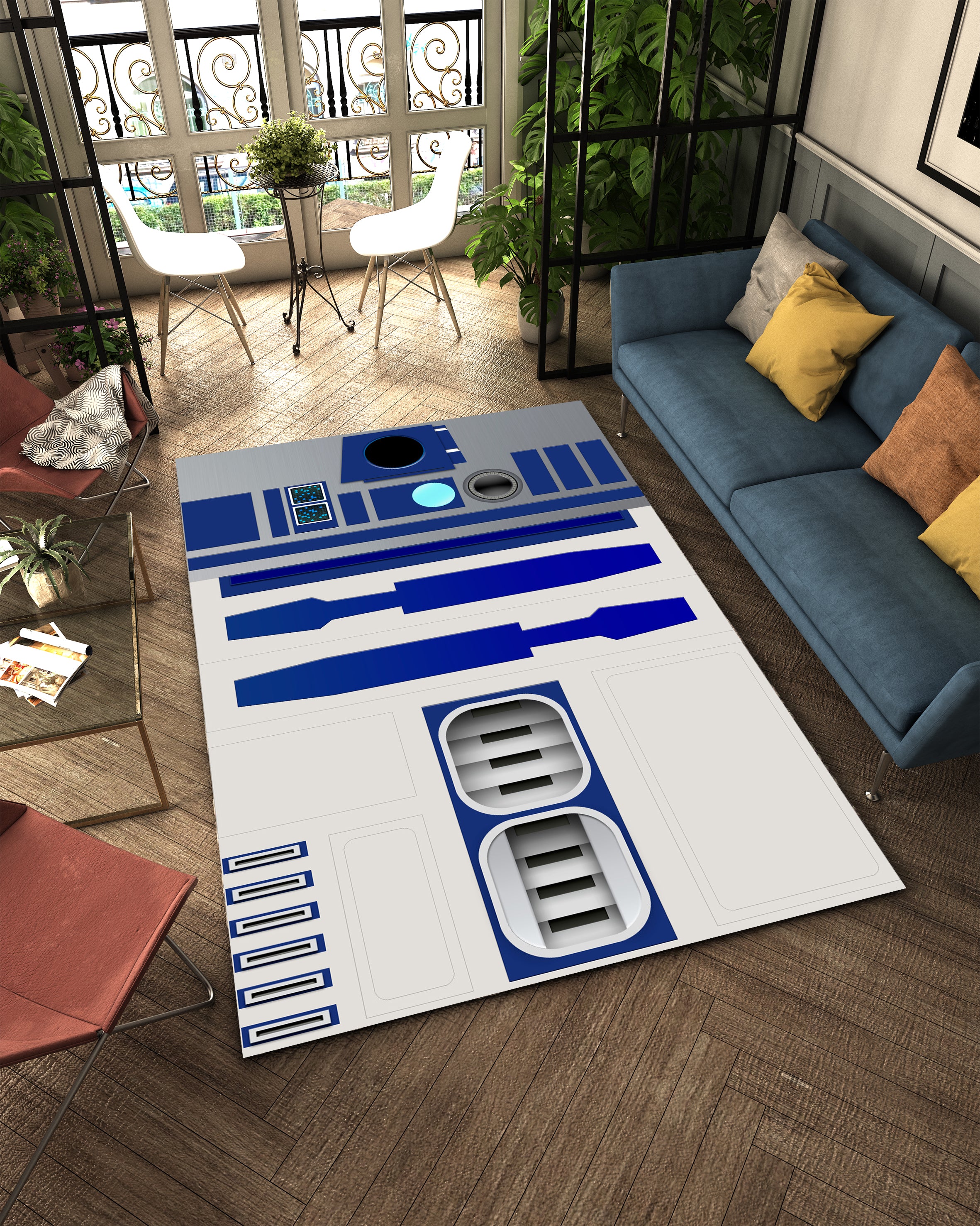 Star Wars R2-D2 Custom Rug – A Must-Have for Galactic Fans, Star Wars Carpet