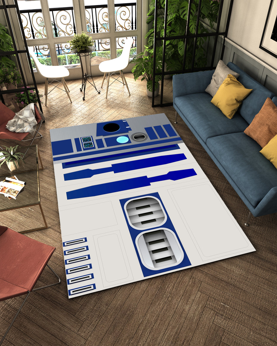 Star Wars R2-D2 Custom Rug – A Must-Have for Galactic Fans, Star Wars Carpet