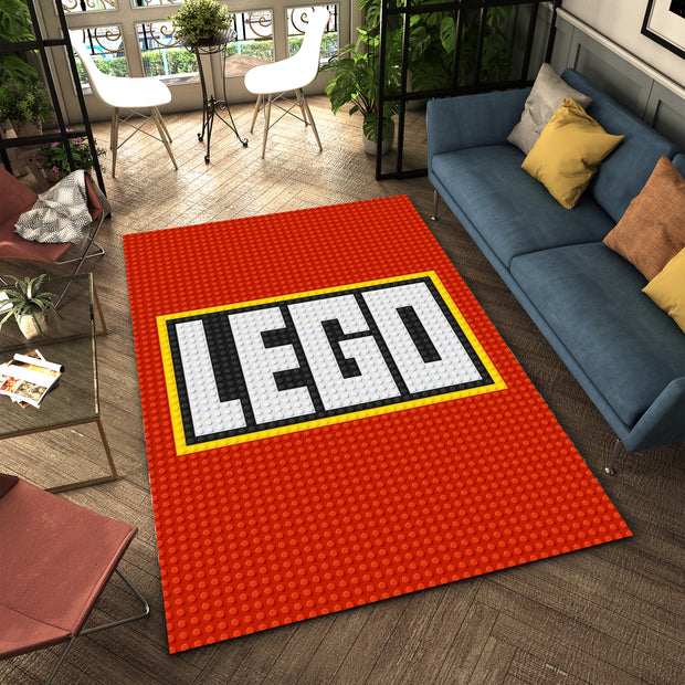 LEGO-Inspired Rug – The Perfect Decor for Builders and Dreamers, Kid's Room Carpet