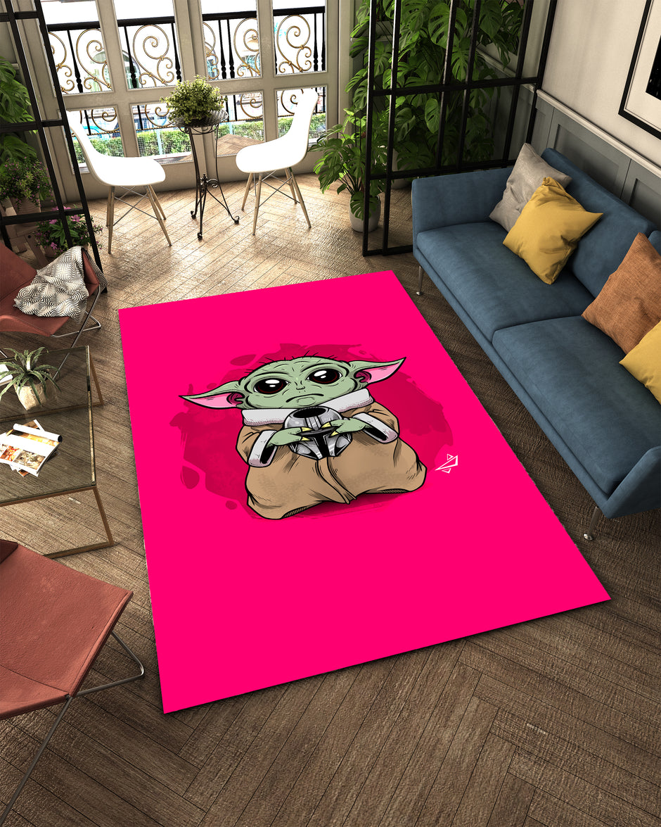 Star Wars x Love Custom Rug – Bold Galactic Romance Vibes, Geek Carpet Gift