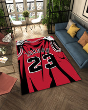 Nike Jordan-Inspired Custom Rug – Iconic Basketball Design for Your Space, GYM Carpet