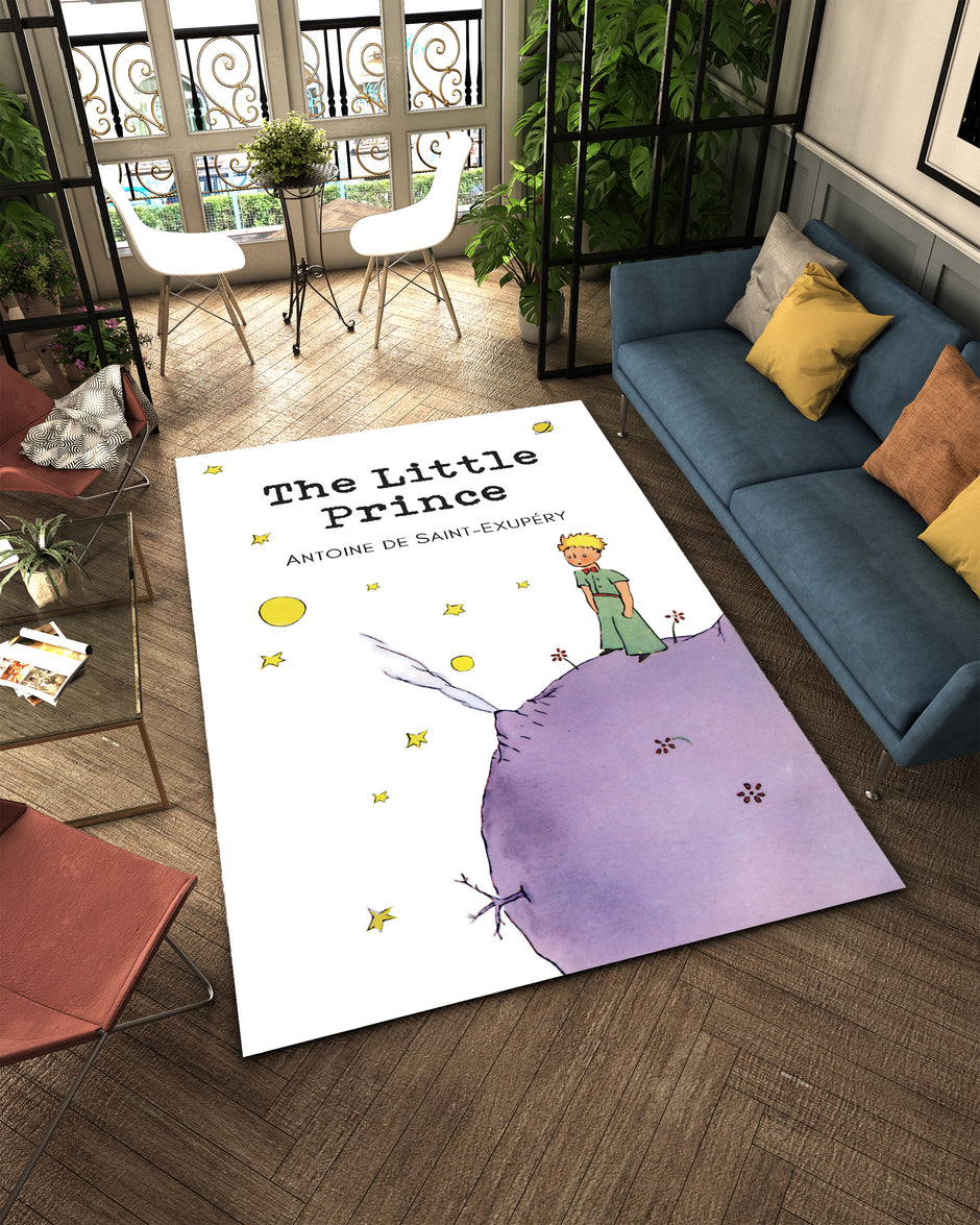 The Little Prince Rug – Whimsical Art for Your Home, Book Cover Carpet