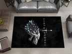 Winter is Coming Stark Sigil Custom Rug – Game of Thrones-Inspired Room Decor, GOT Carpet